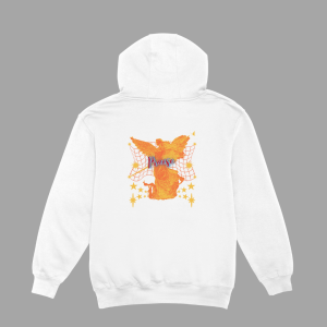 Angel Praise Hoodie in white or black