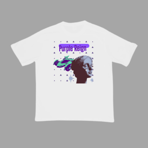 Purple Reign White T-shirt